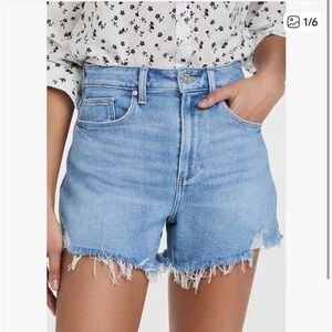 PAIGE Denim High Rise Allure Short